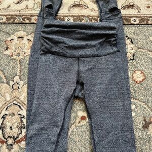 Lululemon Athletica Black and Gray Leggings